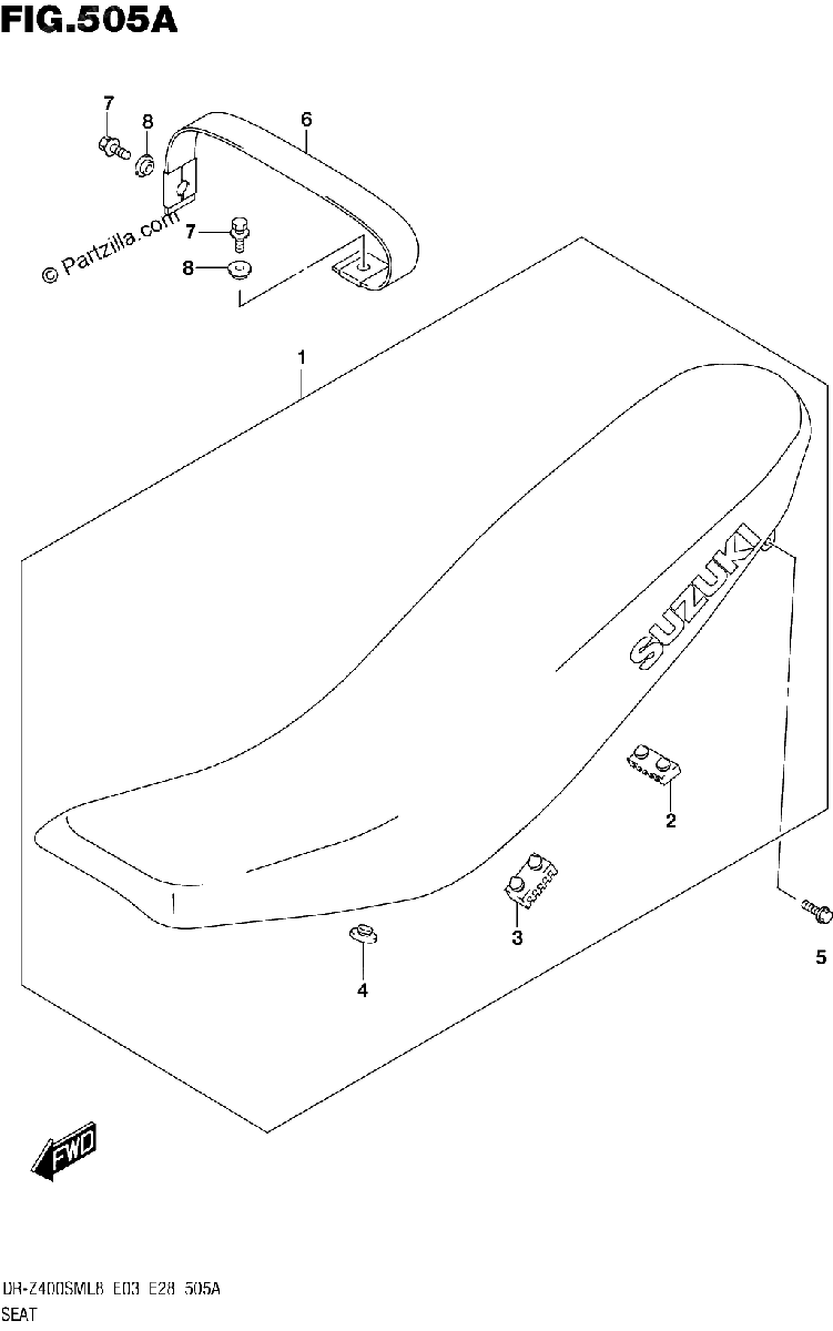 Diagrama de 505A SEAT