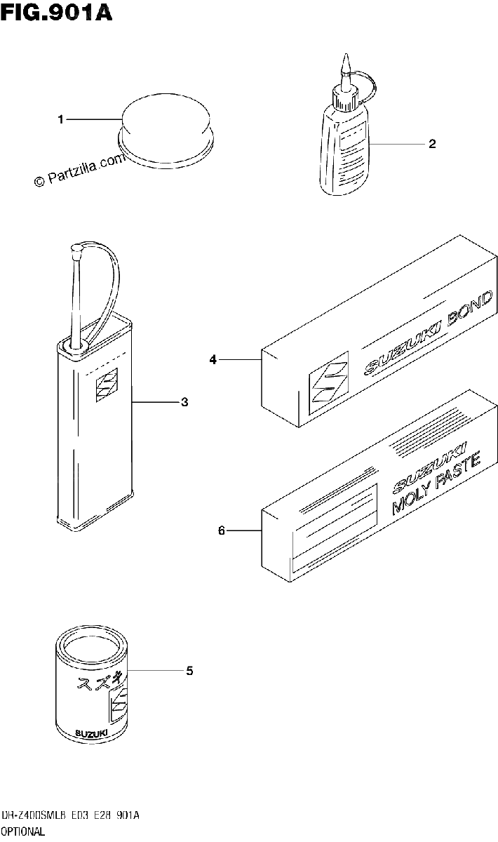 Diagrama de 901A OPTIONAL