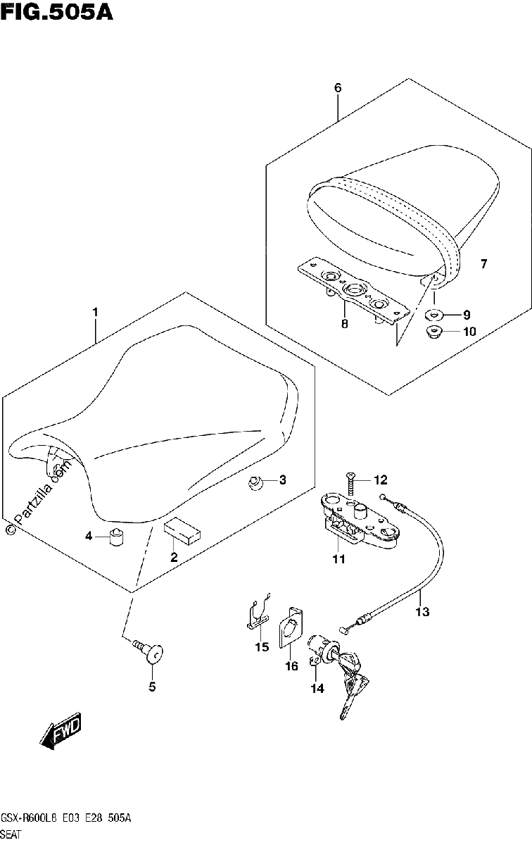 Diagrama de 505A SEAT