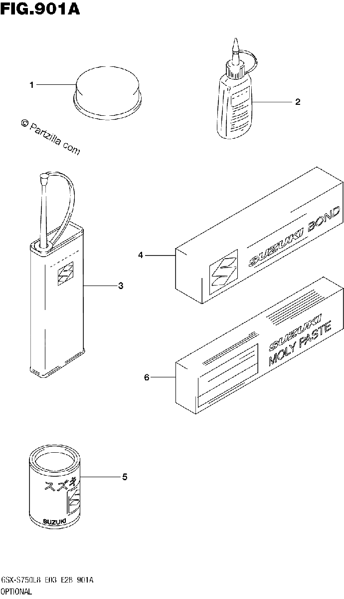 Diagrama de 901A OPTIONAL