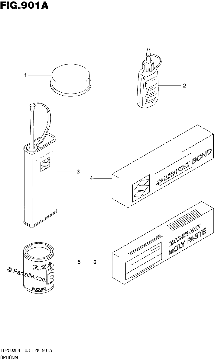 Diagrama de 901A OPTIONAL