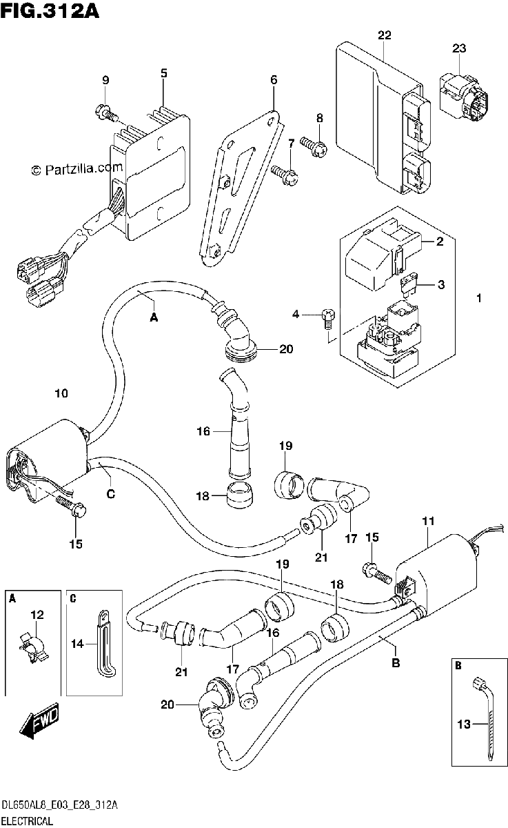 Diagrama de 312A ELECTRICAL E33