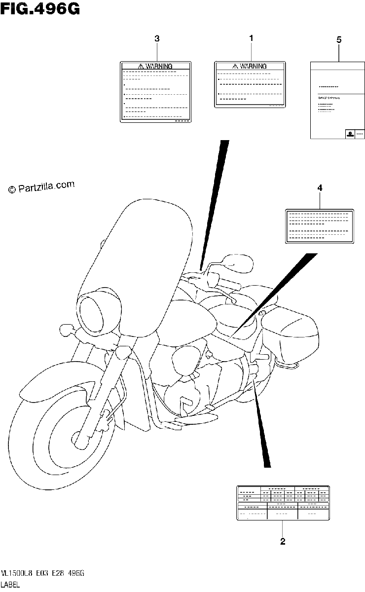 Diagrama de 496G LABEL VL1500TL8 E33