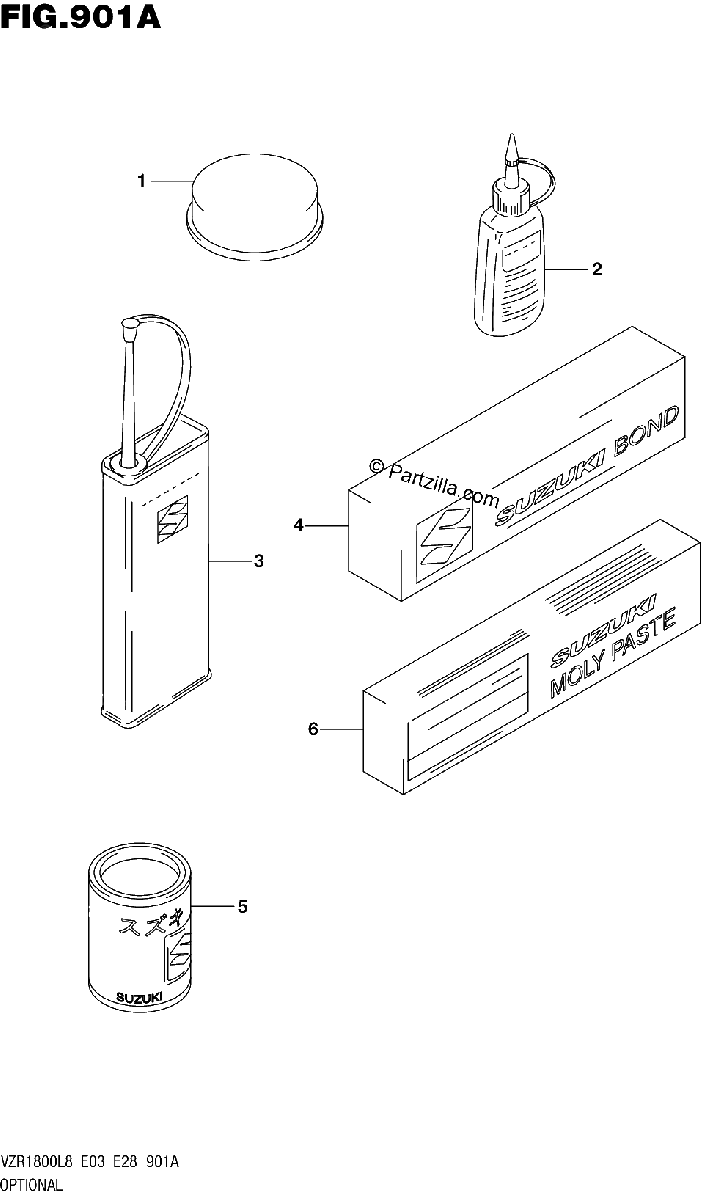 Diagrama de 901A OPTIONAL