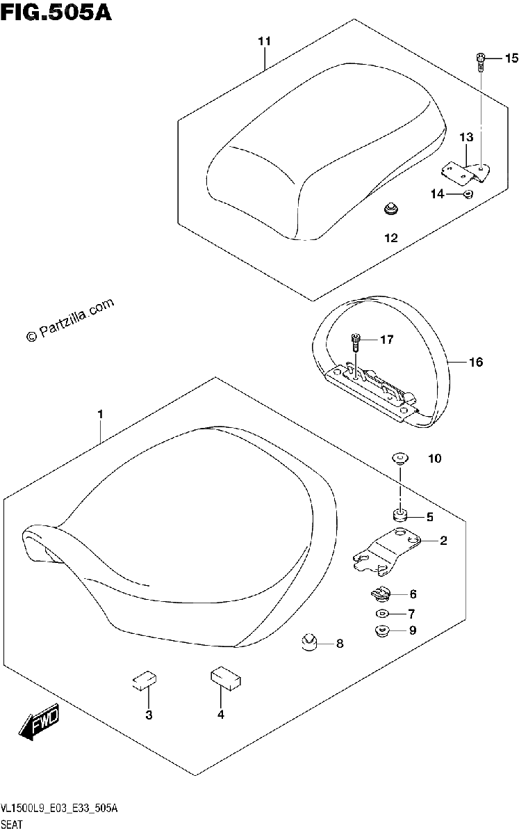 Diagrama de 505A SEAT