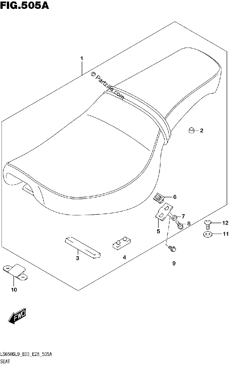 Diagrama de 505A SEAT