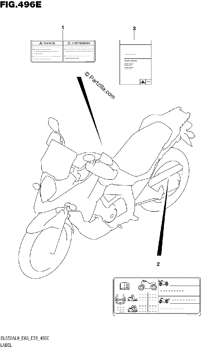 Diagrama de 496E LABEL E28