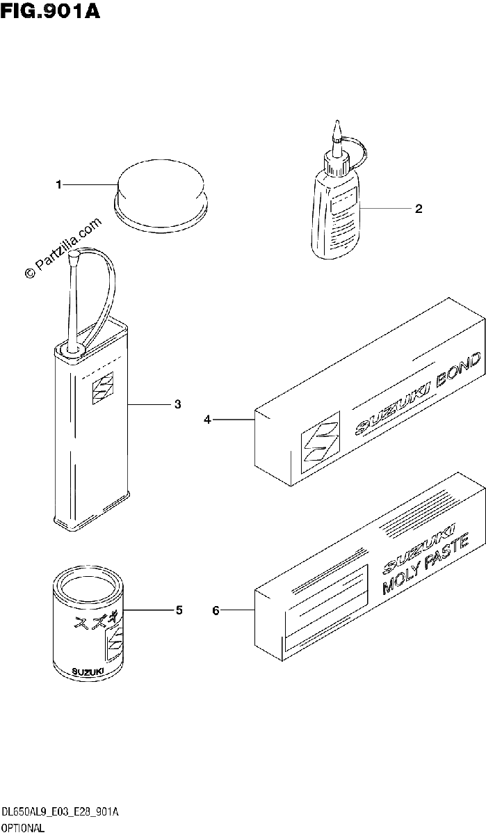 Diagrama de 901A OPTIONAL