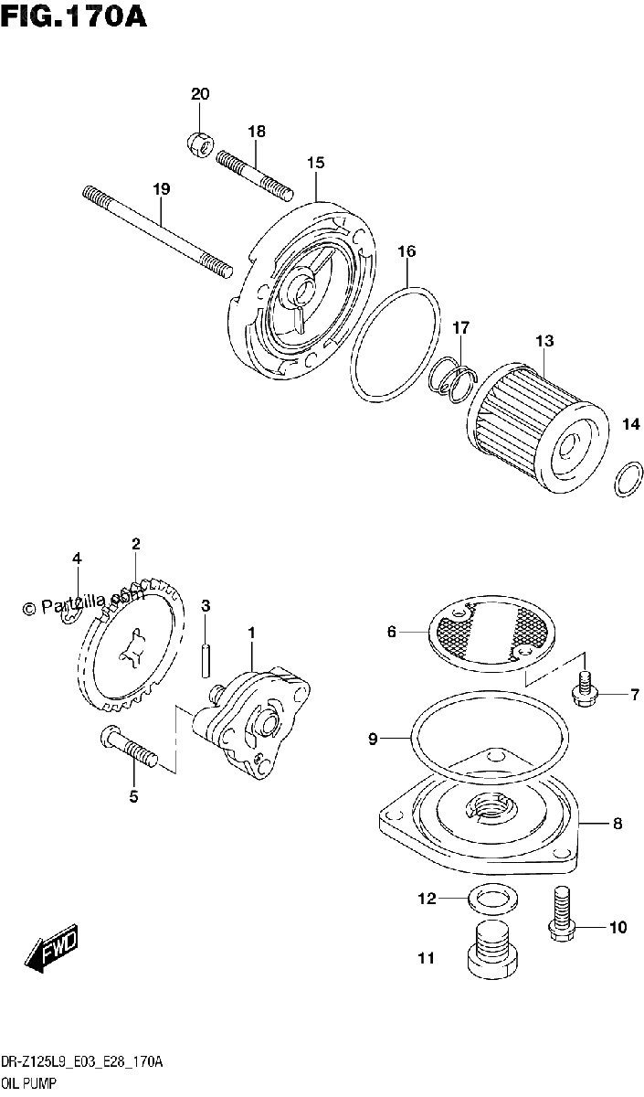 Diagrama de OIL PUMP