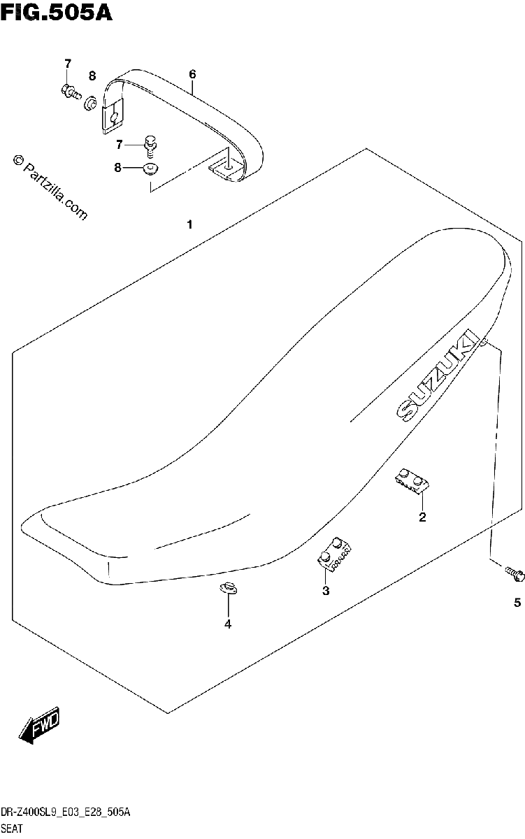 Diagrama de 505A SEAT