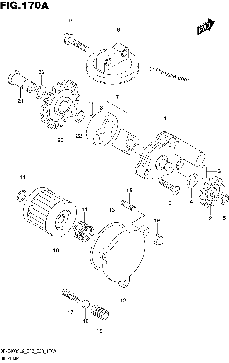 Diagrama de OIL PUMP