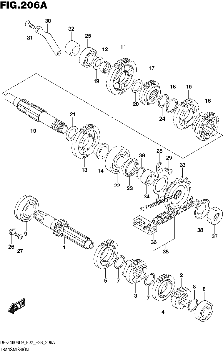 Diagrama de TRANSMISSION