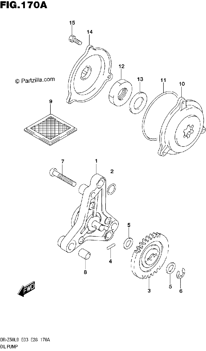 Diagrama de OIL PUMP