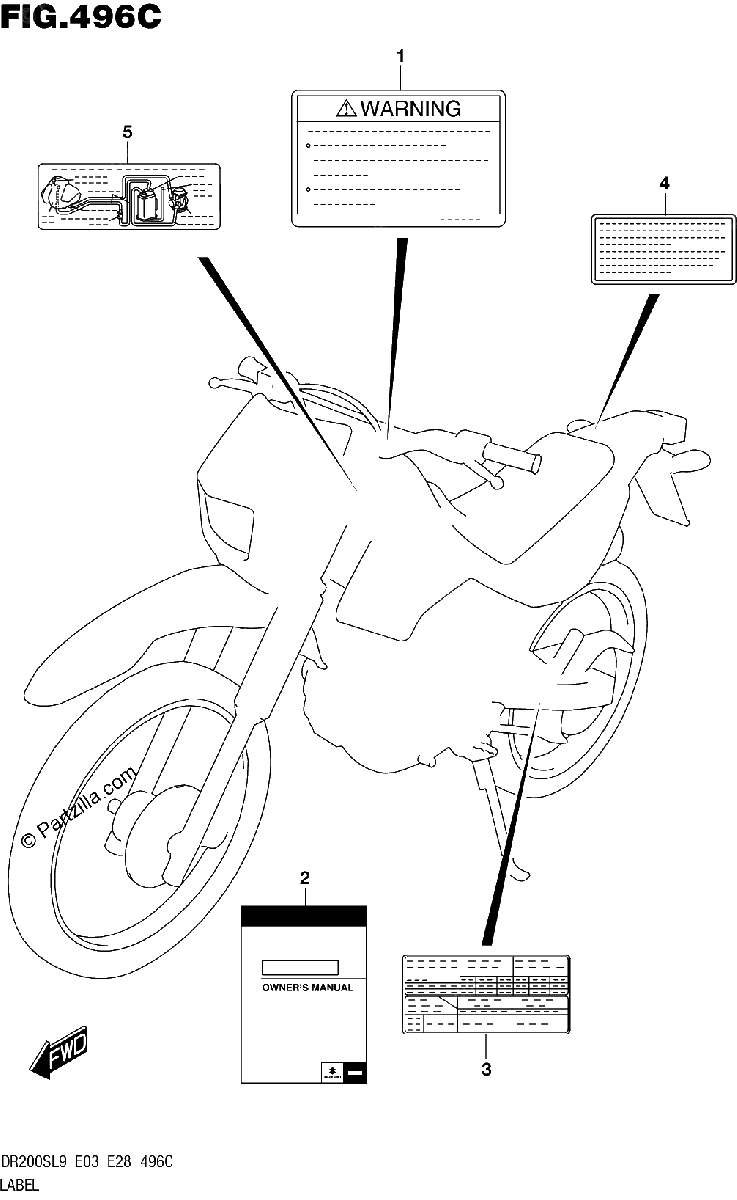 Diagrama de LABEL DR200SL9 E33