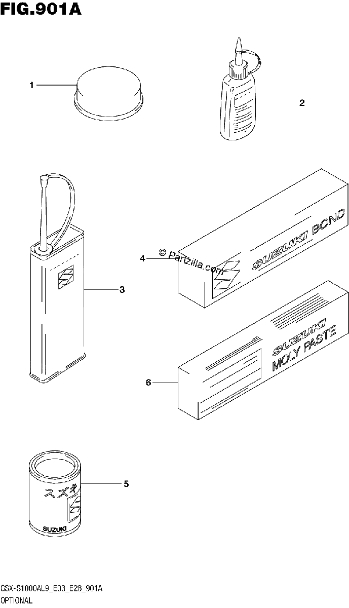 Diagrama de 901A OPTIONAL