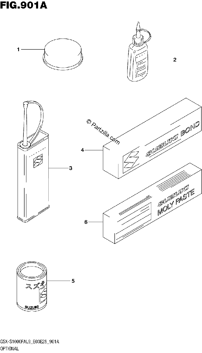 Diagrama de 901A OPTIONAL
