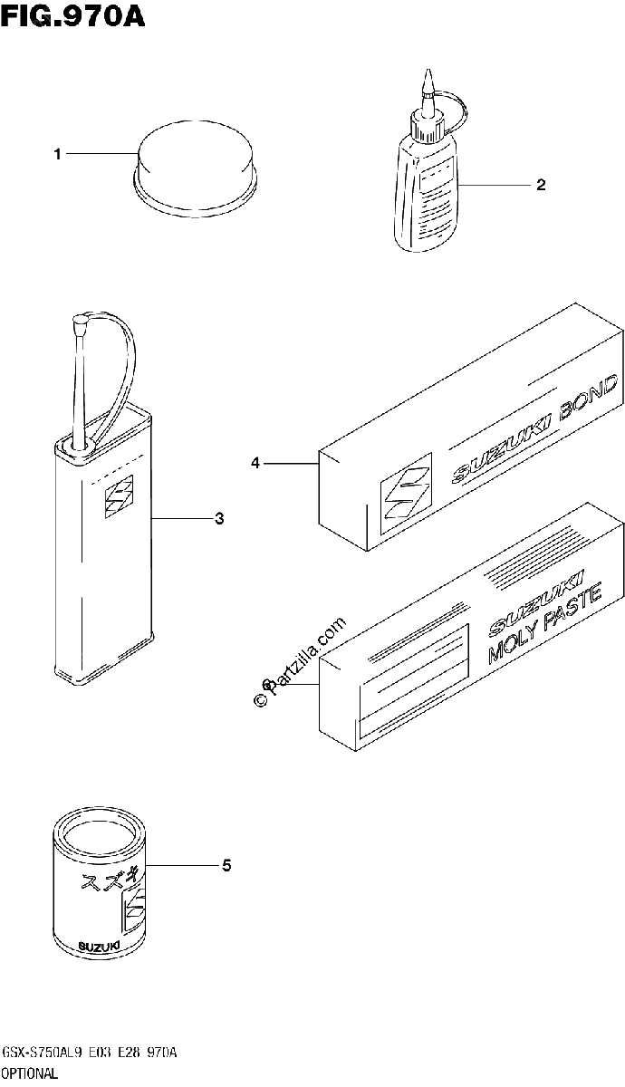 Diagrama de 970A OPTIONAL