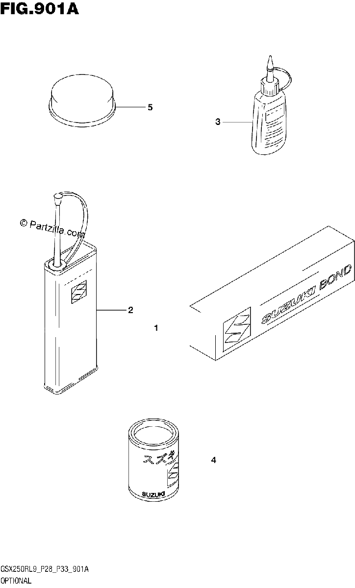 Diagrama de 901A OPTIONAL