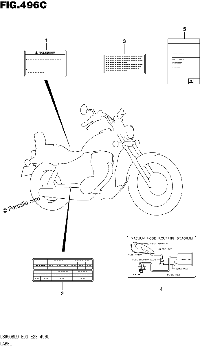 Diagrama de 496C LABEL LS650BL9 E33