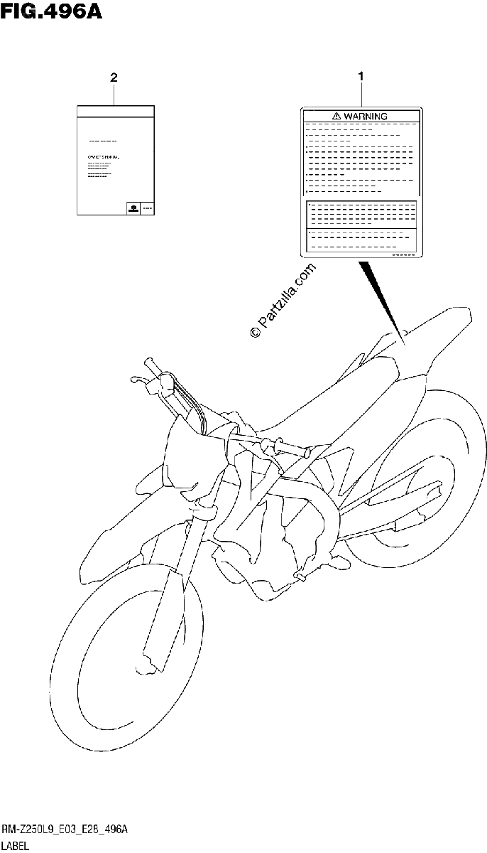 Diagrama de 496A LABEL E03
