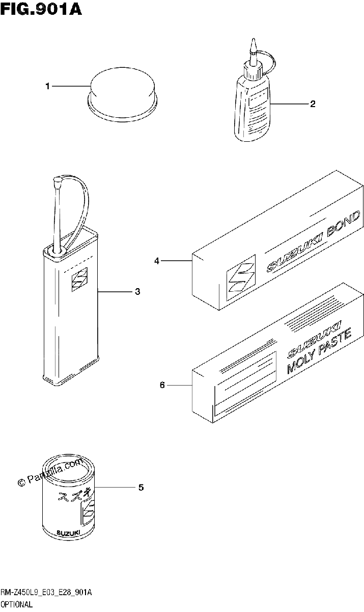 Diagrama de 901A OPTIONAL