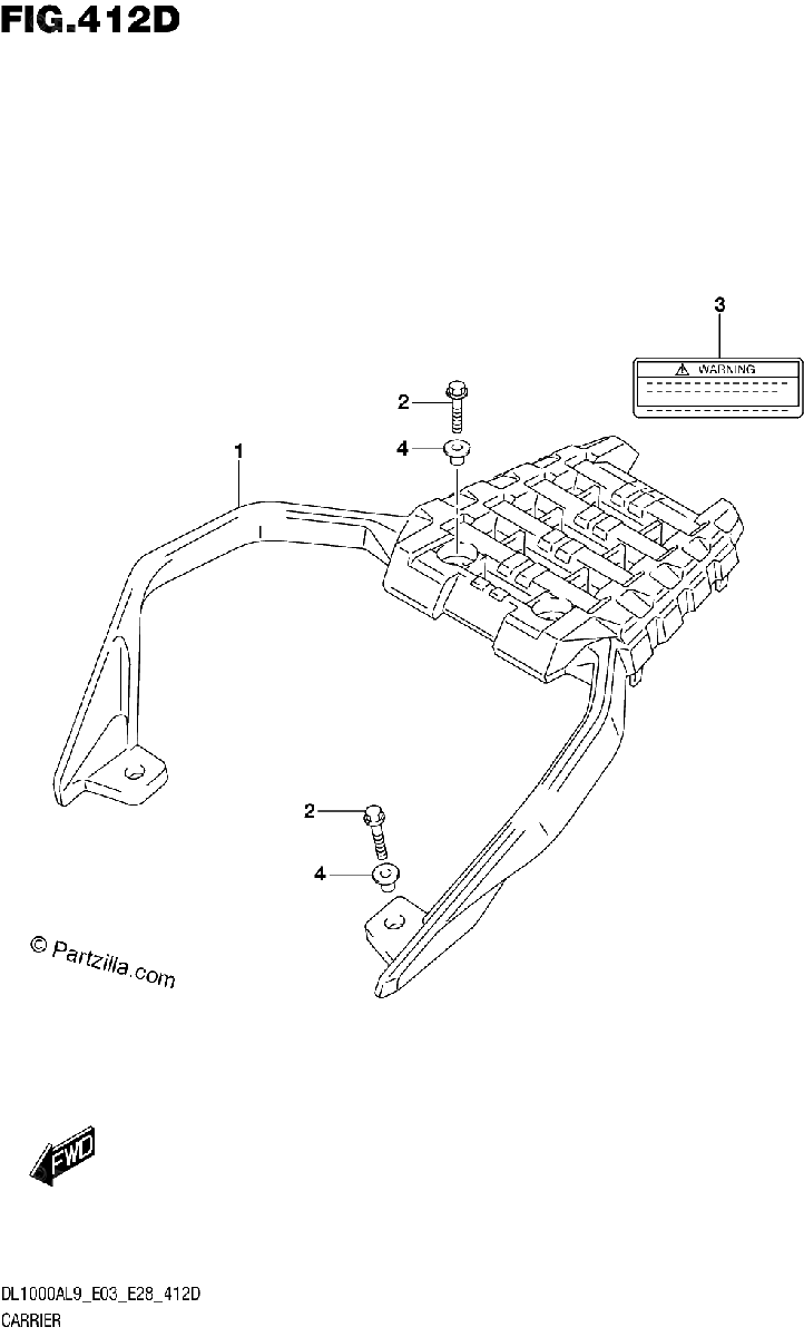 Diagrama de 412D CARRIER DL1000AL9 E03