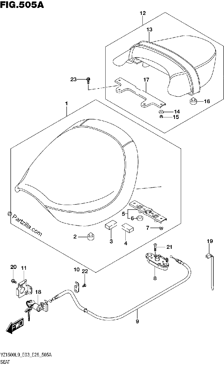 Diagrama de 505A SEAT