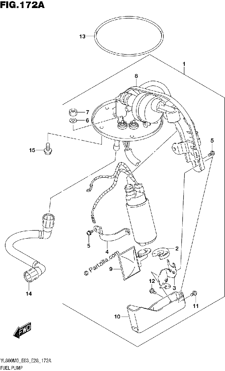 Diagrama de FUEL PUMP
