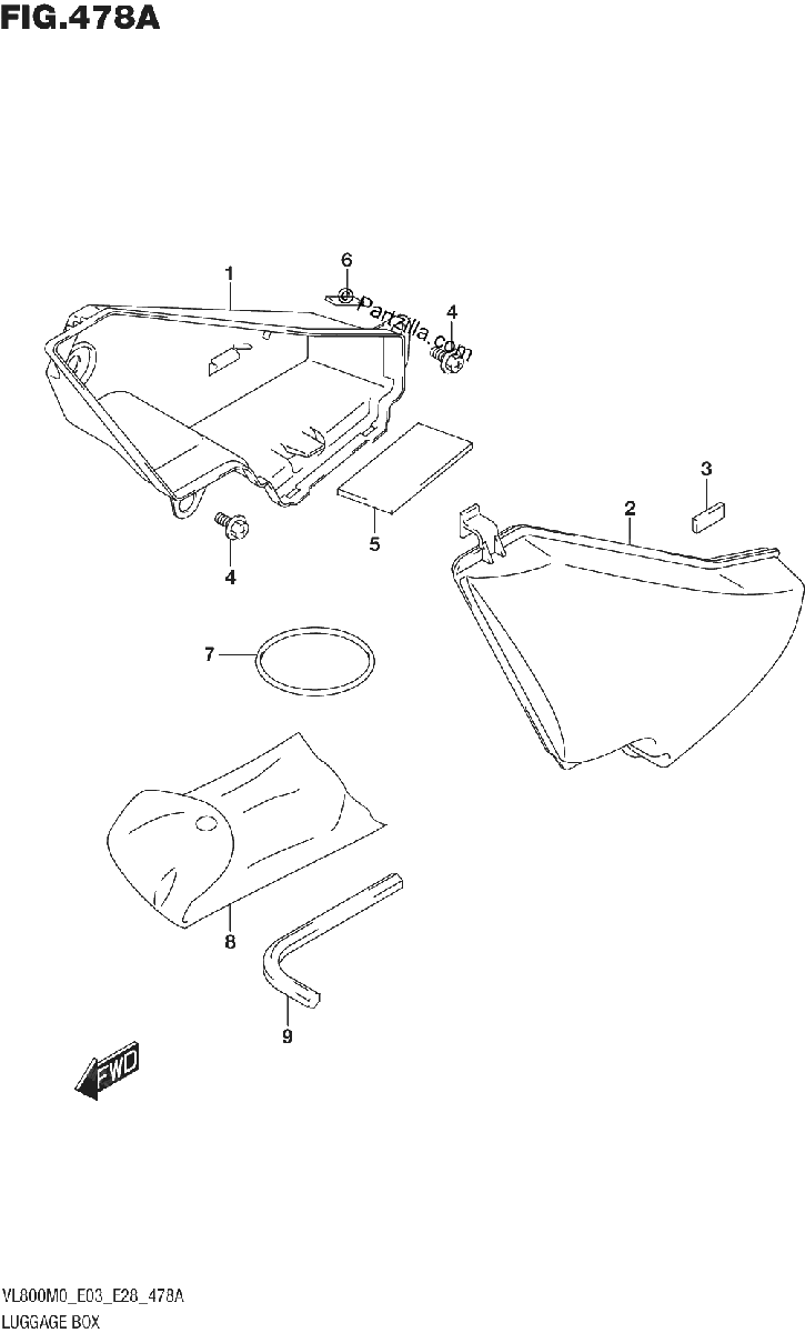Diagrama de LUGGAGE BOX