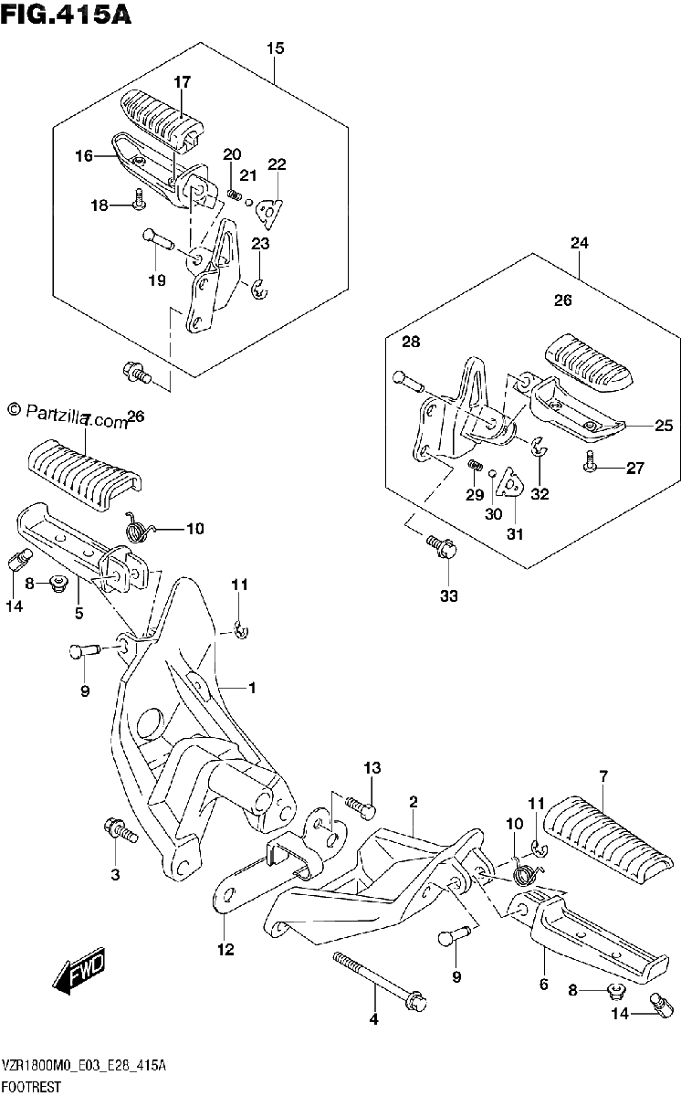 Diagrama de FOOTREST