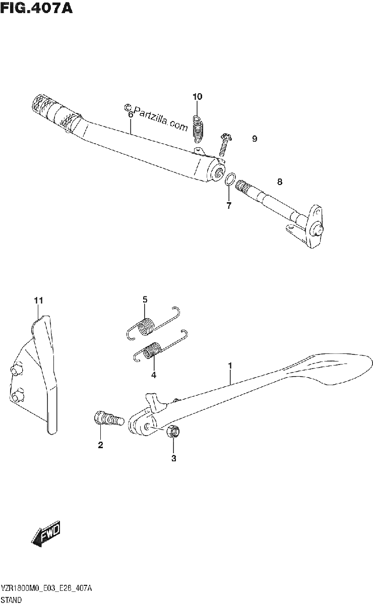Diagrama de STAND VZR1800