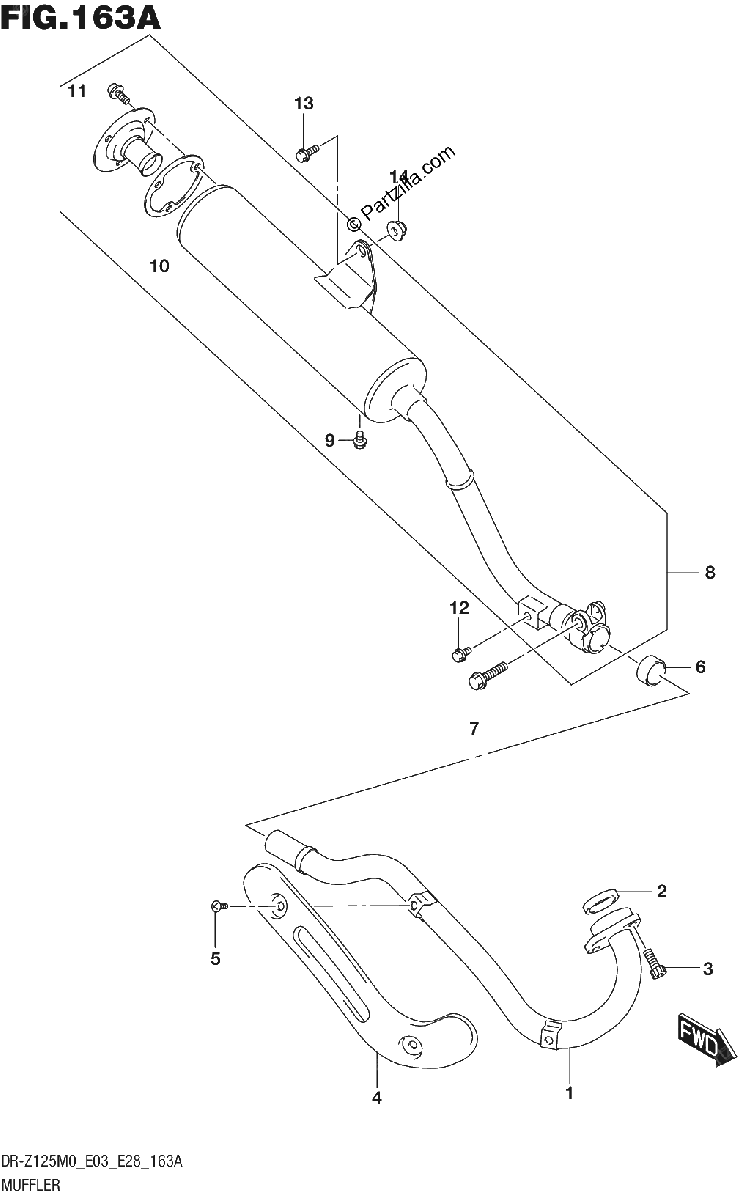 Diagrama de MUFFLER