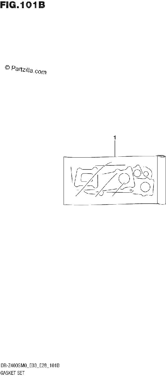Diagrama de GASKET SET