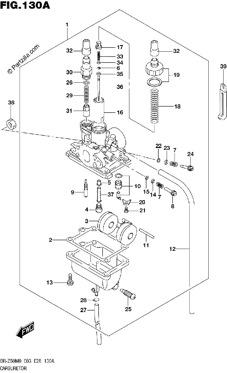 Diagrama de CARBURETOR