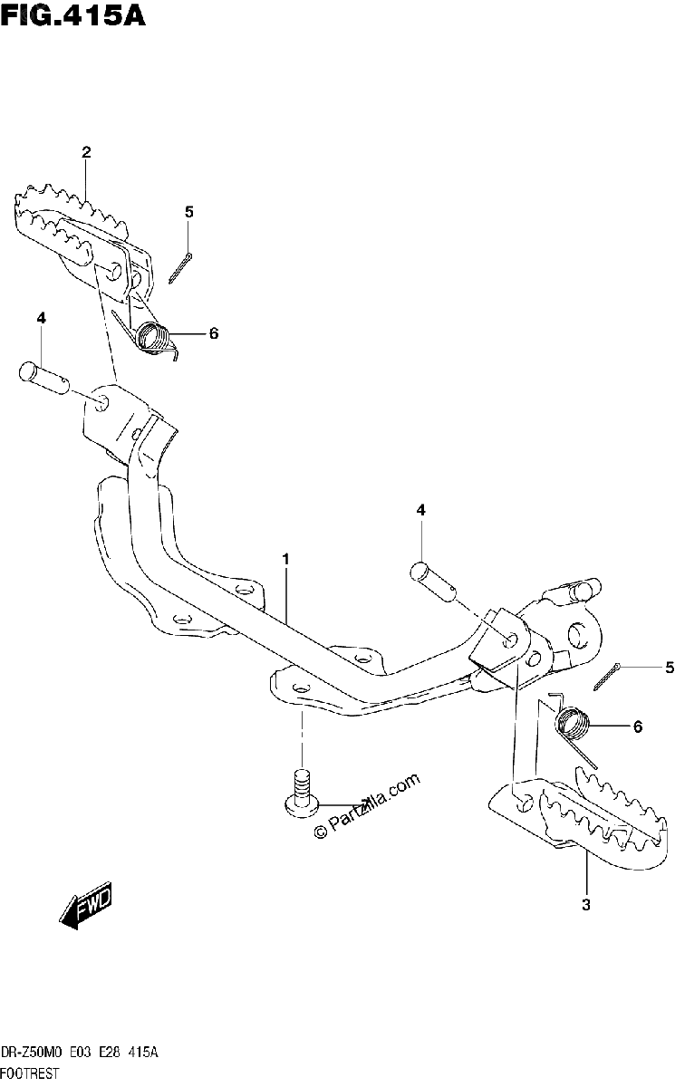 Diagrama de FOOTREST