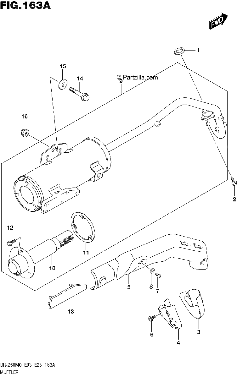 Diagrama de MUFFLER