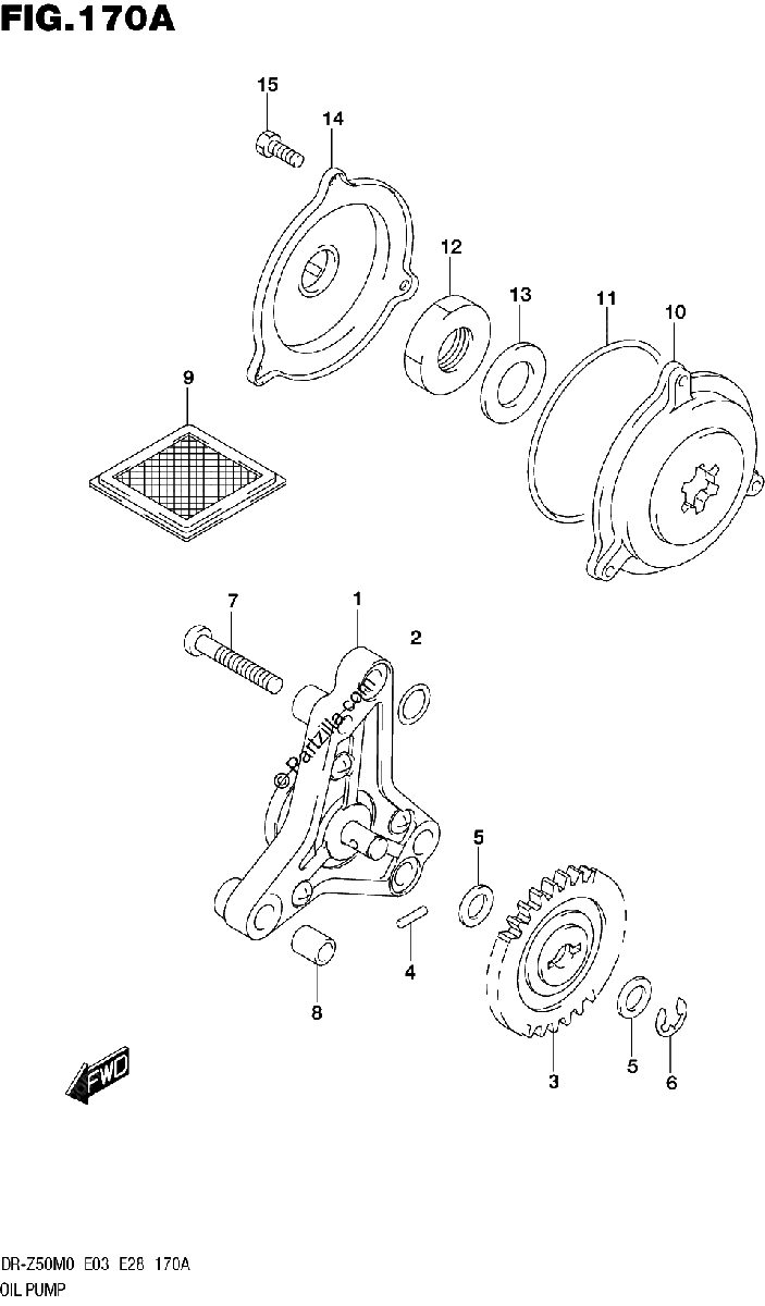 Diagrama de OIL PUMP