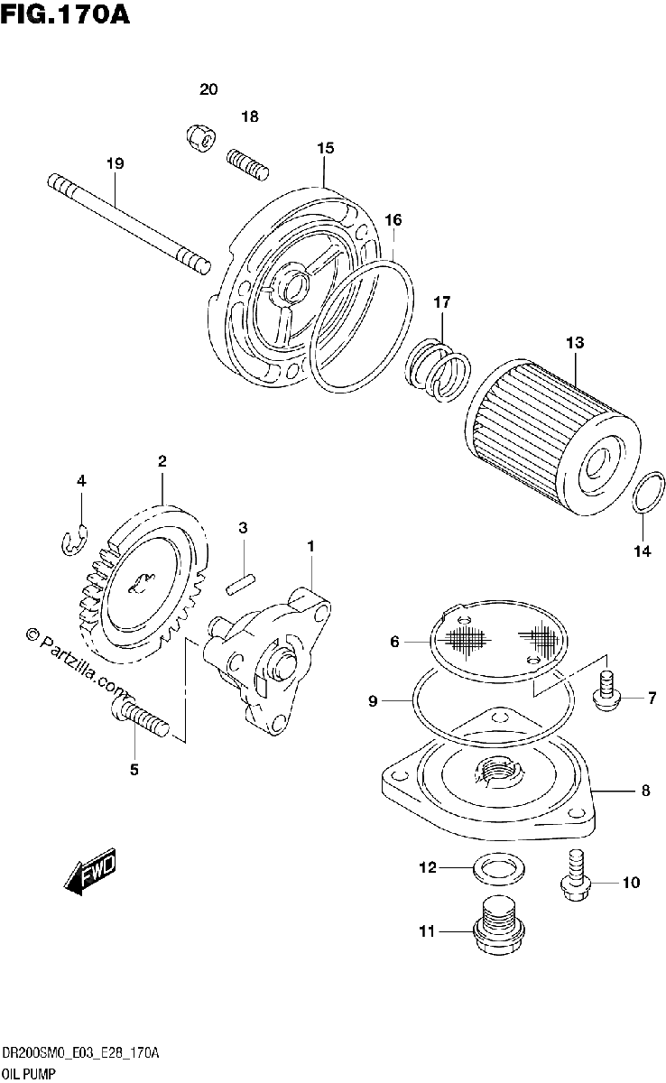 Diagrama de OIL PUMP
