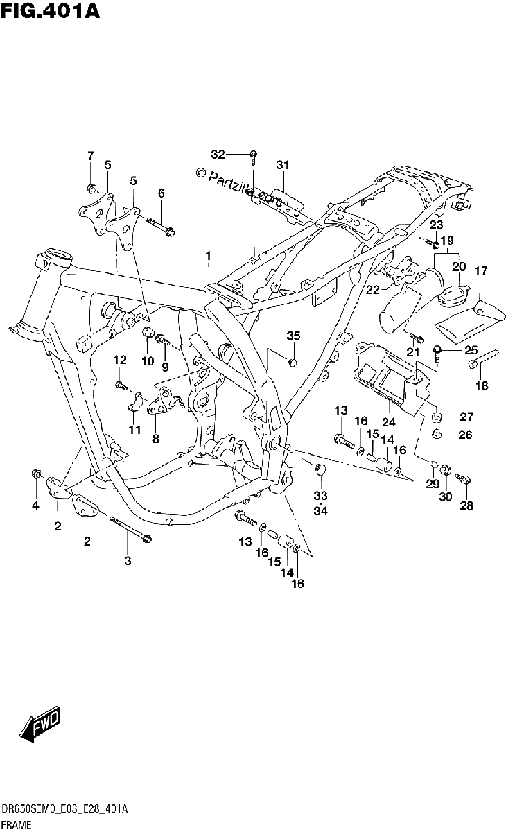 Diagrama de FRAME E33