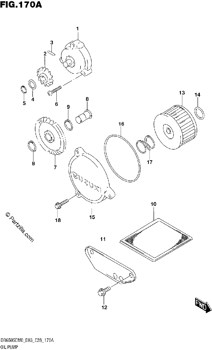 Diagrama de OIL PUMP