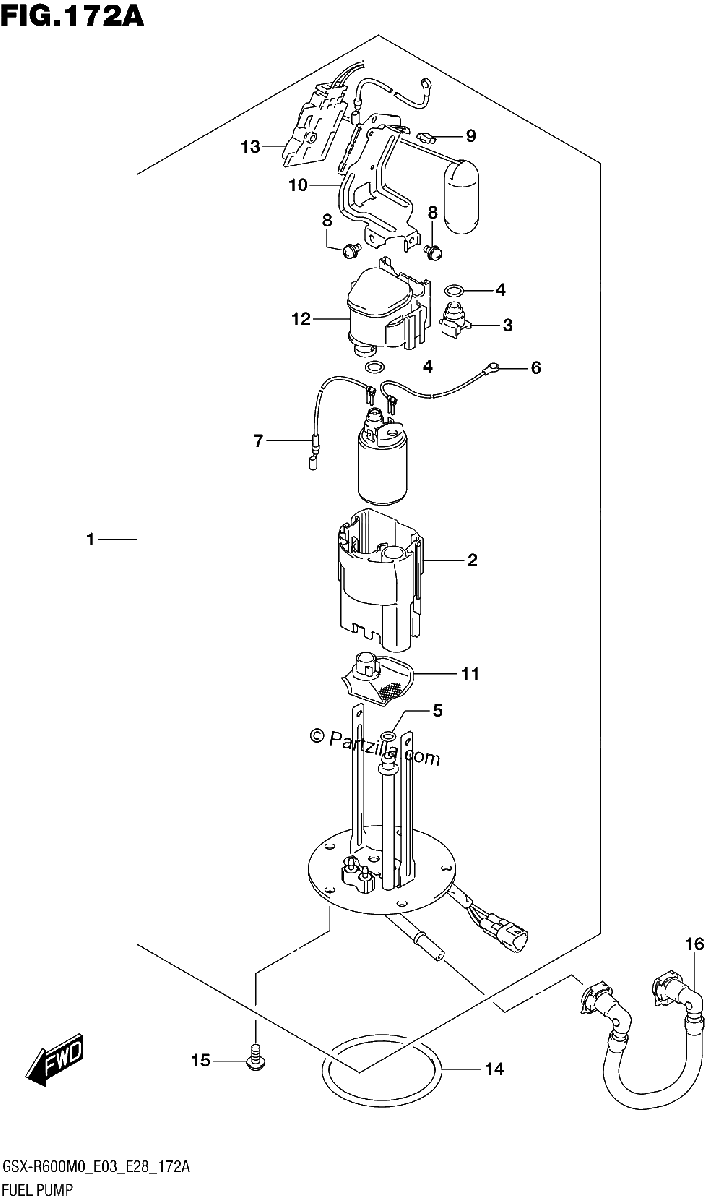 Diagrama de FUEL PUMP