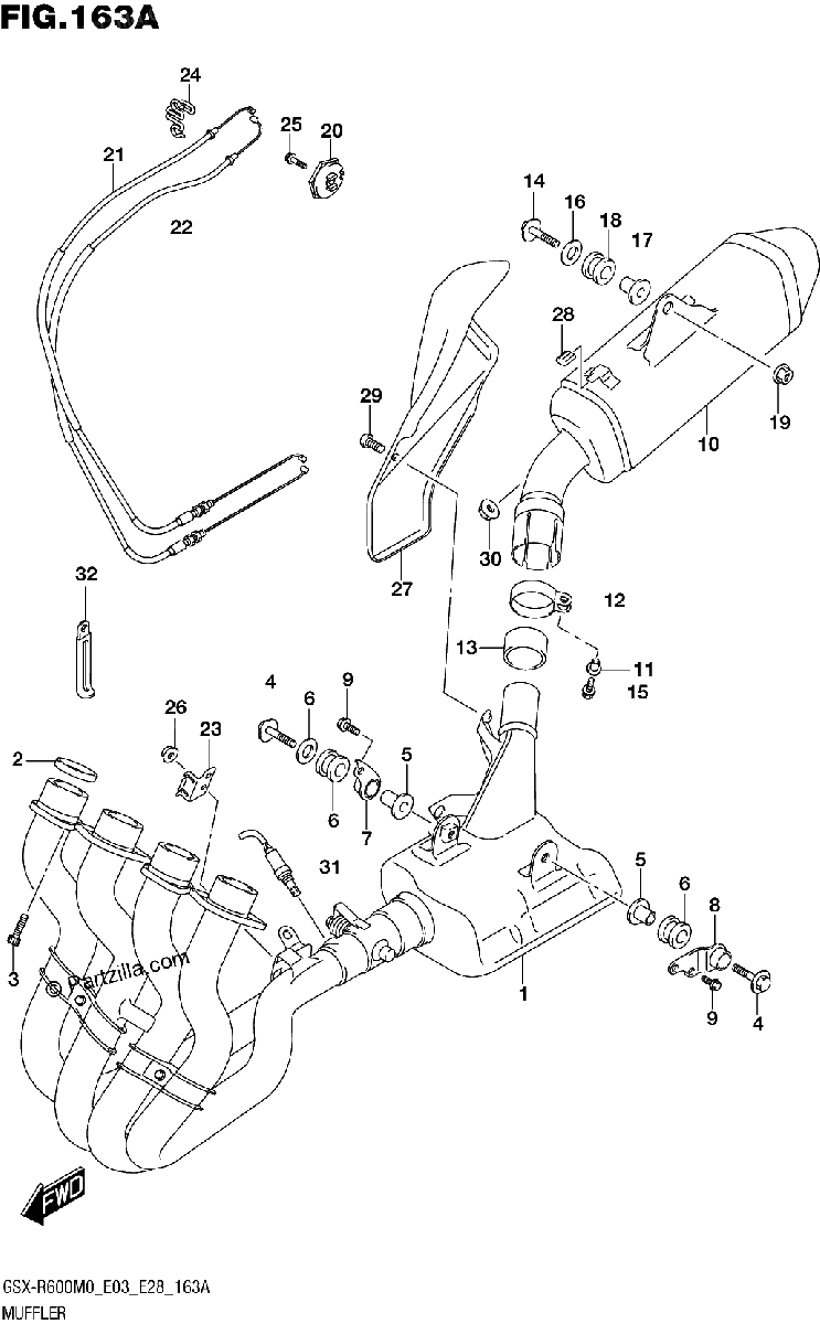 Diagrama de MUFFLER