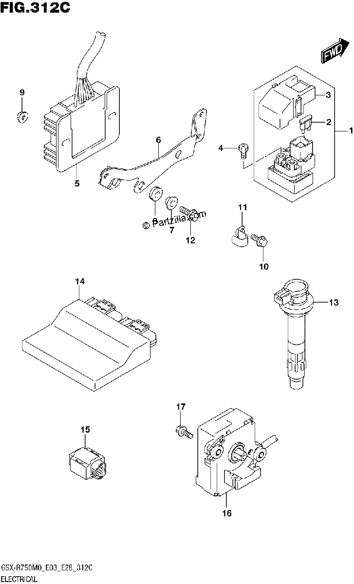Diagrama de ELECTRICAL E33
