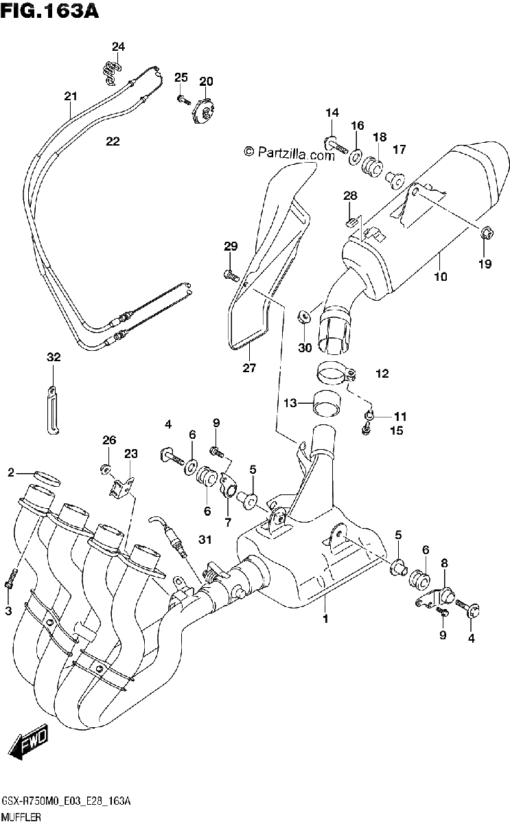 Diagrama de MUFFLER