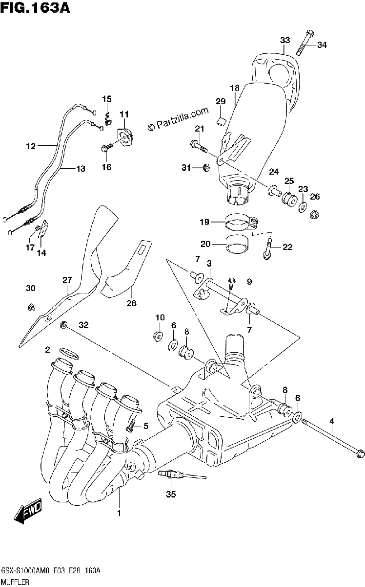 Diagrama de MUFFLER