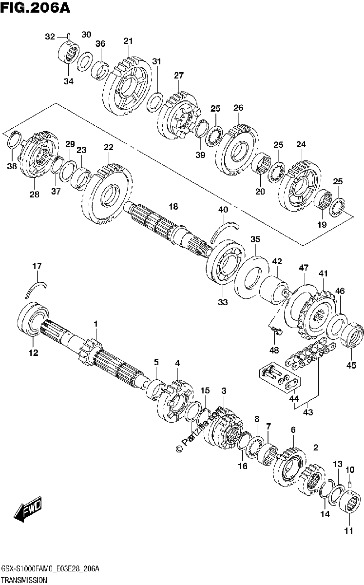 Diagrama de TRANSMISSION