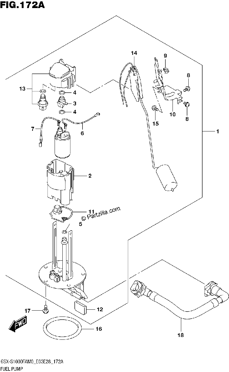 Diagrama de FUEL PUMP