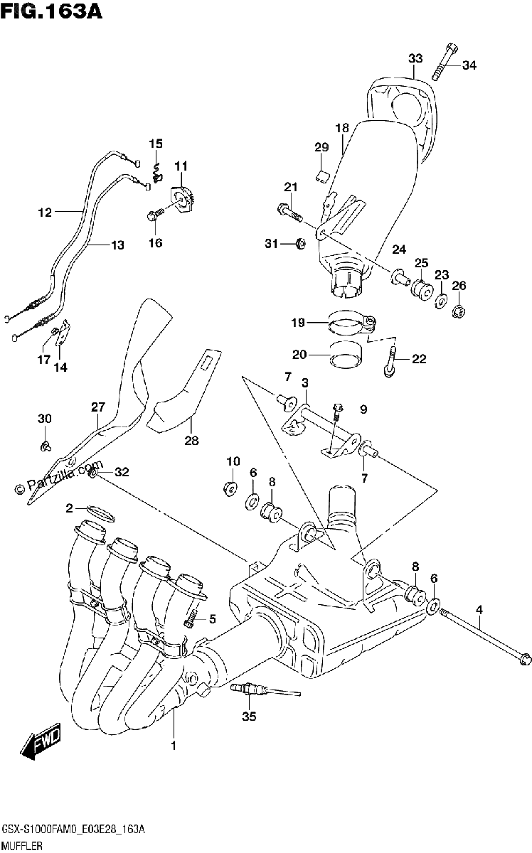 Diagrama de MUFFLER