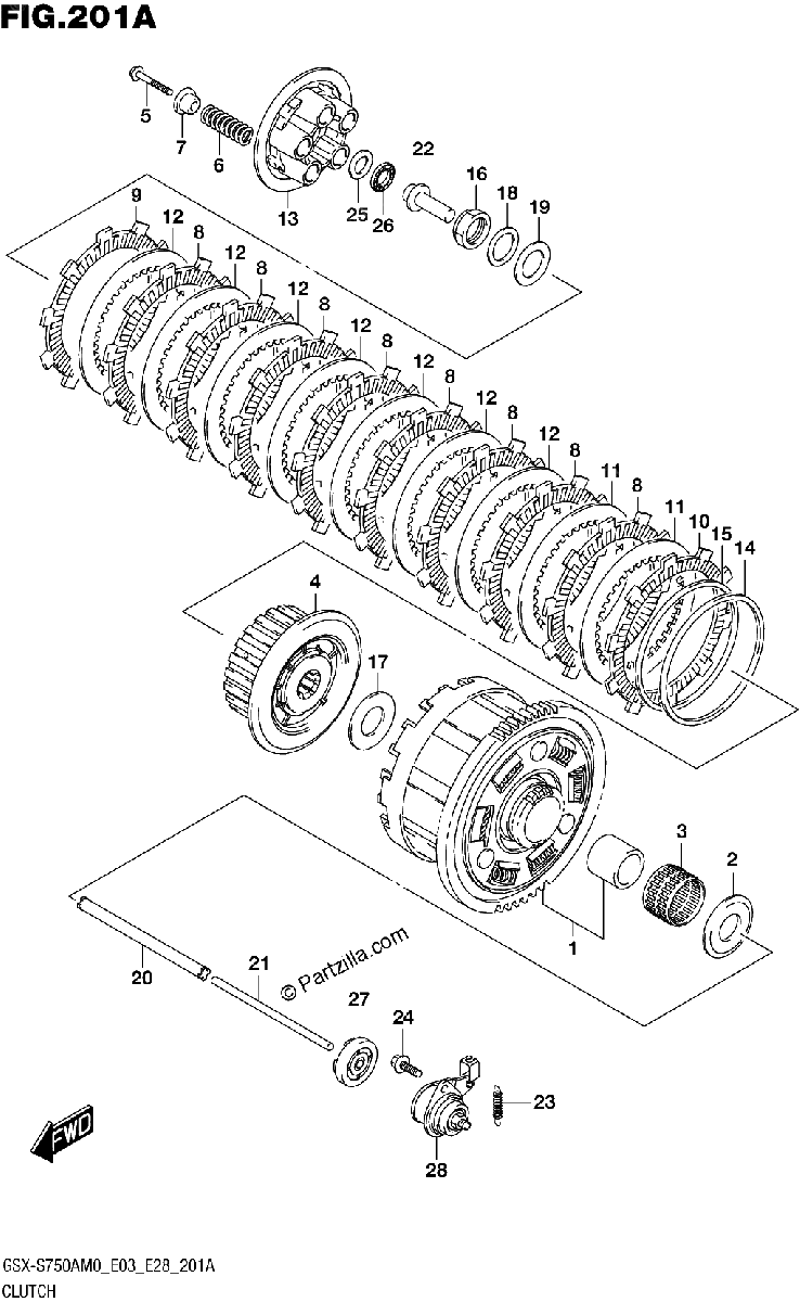 Diagrama de CLUTCH