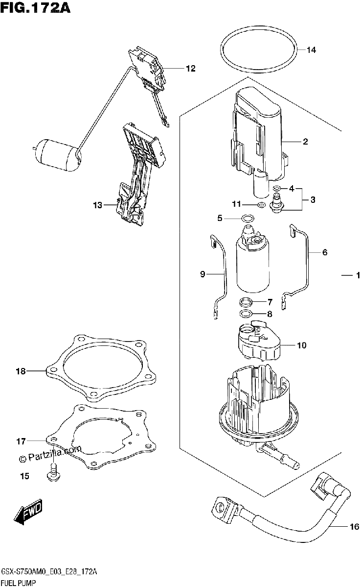 Diagrama de FUEL PUMP